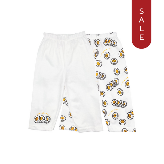 GUDETAMA SLICE TWINPACK PANTS FOR INFANTS & TODDLERS