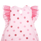 TECHNO FLORA SHORT DRESS FOR INFANTS