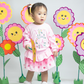 TECHNO FLORA TUTU SKIRT FOR INFANTS